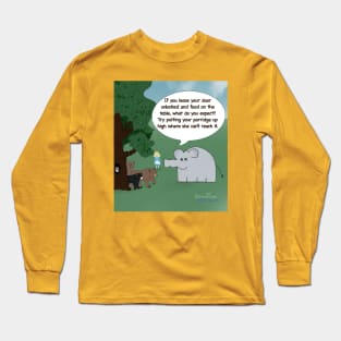 Enormously Funny Cartoons Goldilocks Long Sleeve T-Shirt